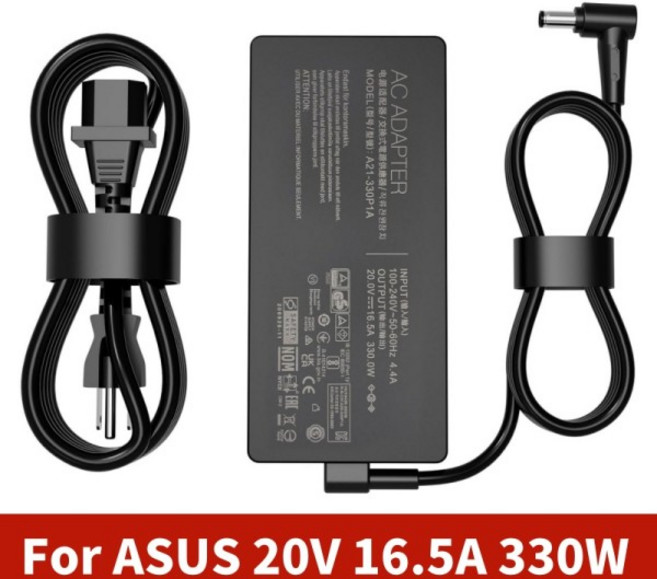 Asus Rog Strix Scar17 18 Zephyrus-Duo-16 G733PY A21-330P1A 전원 공급 장치 어댑터 용 330W 20V 16.5A
