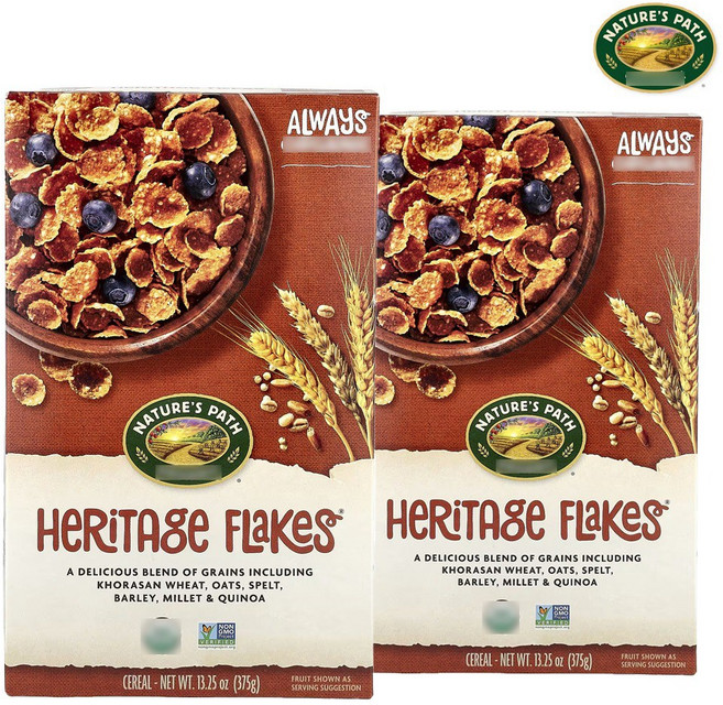 네이쳐스패스 헤리티지 플레이크 375g 2개