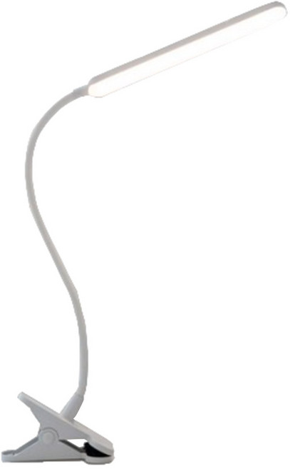 듀플렉스 클립형 LED 데스크 스탠드 H HNMA HN, 하얀색