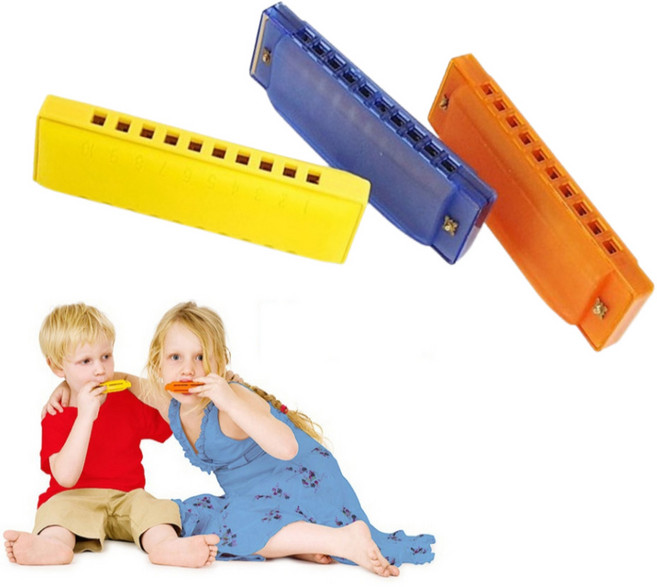 아이 유아 부는악기 장난감 하모니카 어린이 10홀 아기 기차휘슬