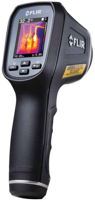 FLIR-작업 적외선영상온도계(24:1) FLIR TG-165X, 1개