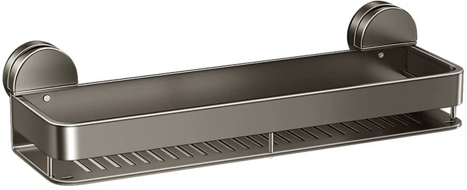 볼리오 다기능 무타공 초강력 진공 흡착 욕실 선반, 1개