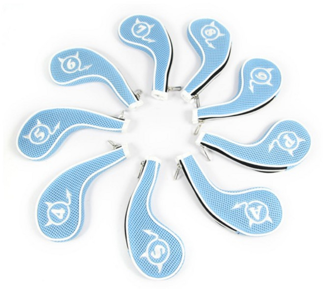 저스트커버 매쉬 아이언커버 (9pcs), 블루