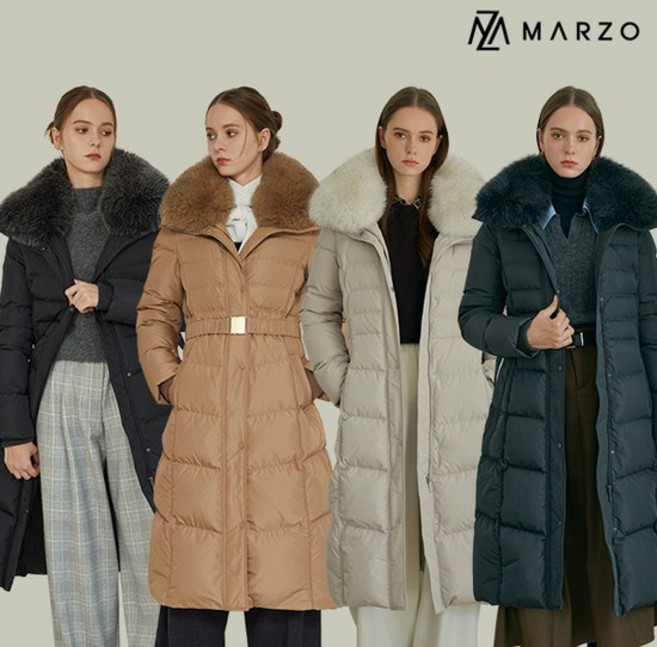 [마르조][1종]폭스카라 롱 구스 다운 HBWFU248