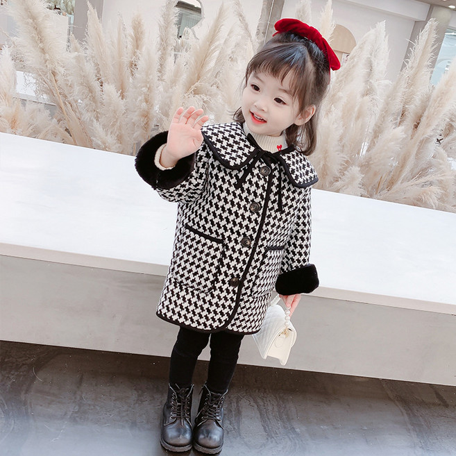 [실버플라워] 여아용 겨울코트 뽀글이점퍼 패딩점퍼 공주코트 겨울 점퍼 091