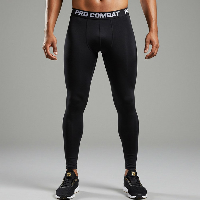 (공인기관 테스트완료) 남자 스포츠 레깅스 9부 타이즈 컴프레션 언더레이어 긴바지 하의