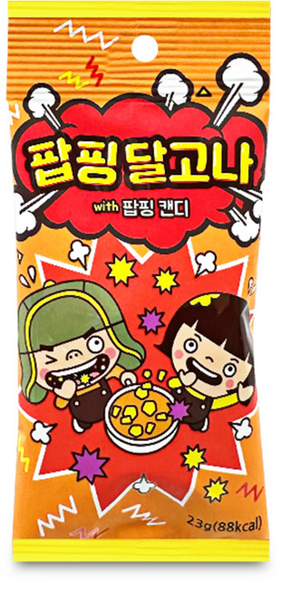 팝핑 달고나, 23g, 1개