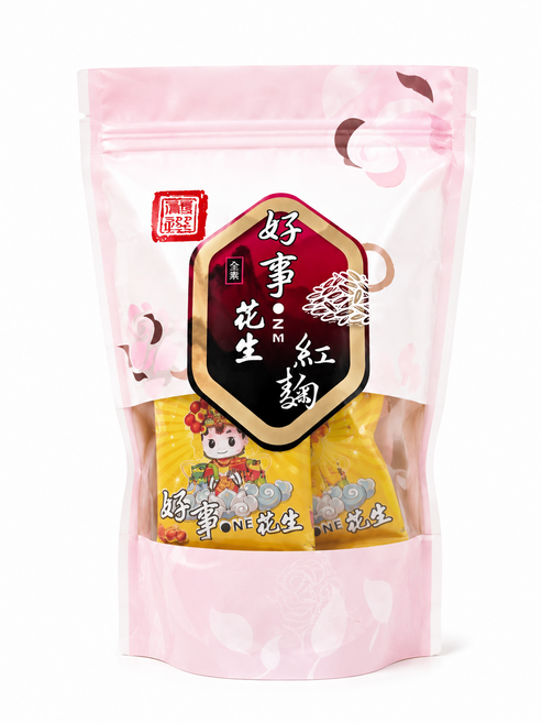 好事花生 ONE 時代 竹炭花生, 160g, 1個