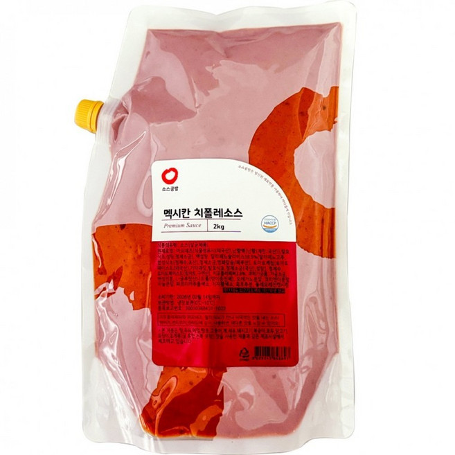 멕시칸 치폴레 소스 (2Kg), 1개, 1g