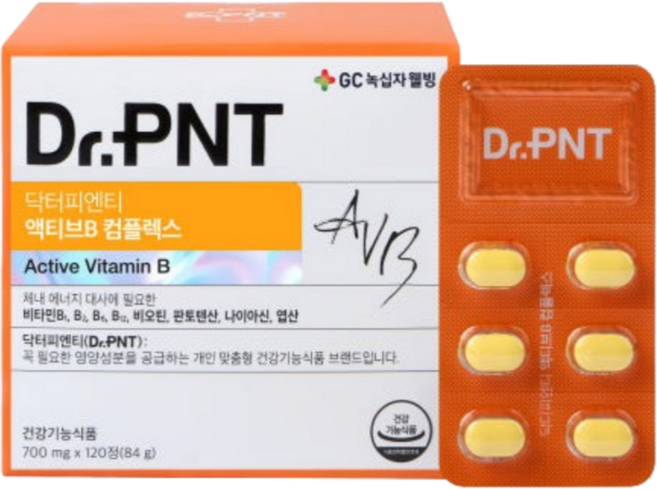 닥터피엔티 액티브B 컴플렉스 120정(2개월), 1개, 120정