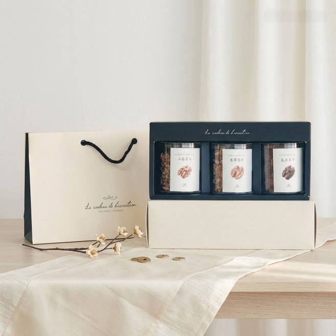 그린오븐 설날 견과류 선물 세트 고급 명절 정과 선물세트, 1박스