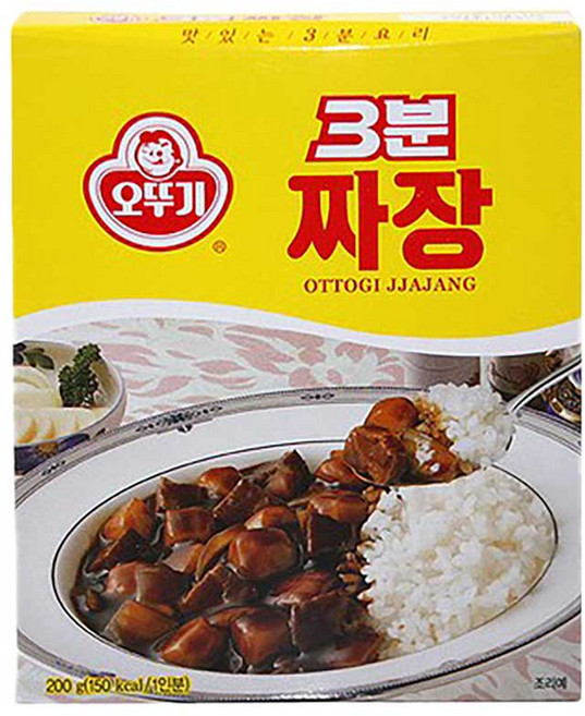 오뚜기 3분짜장, 200g
