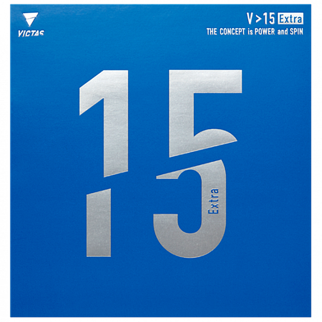 빅타스 V15 엑스트라 / 47.5도 장우진 러버 / 회전력 반발력 우수한 탁구러버, 블루, 1개