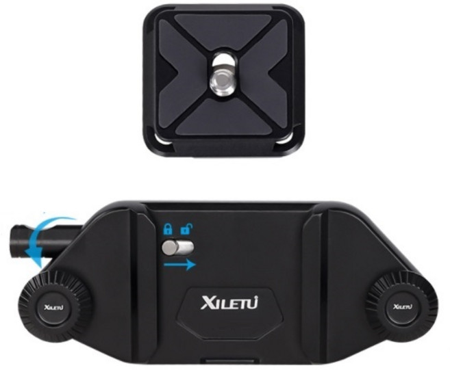 주닉스 XPD 카메라 고프로 버클 퀵 릴리스 플레이트, XPD-2, 1개