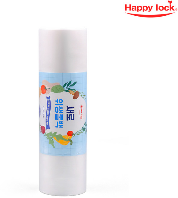 해피락 새로 위생롤백 40cm x 50cm, 왕특대, 400개입, 1개