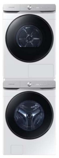 삼성전자 직렬설치 AI 세탁기 WF21DG6650BW + 건조기 DV21DG8600BW 21kg + 21kg + 상단설치키트 SKK-ATW 세트 방문설치, WF21DG6650BW2T, 화이트