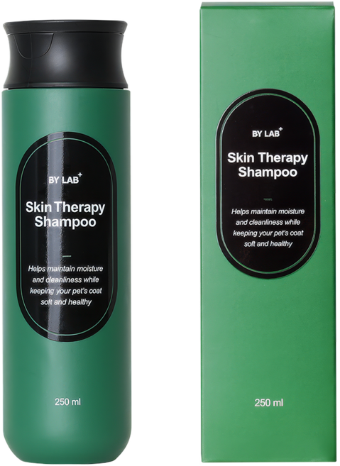 바이랩 강아지 피부 저자극 딥클렌징 목욕 스킨 테라피 샴푸, 1개, 250ml