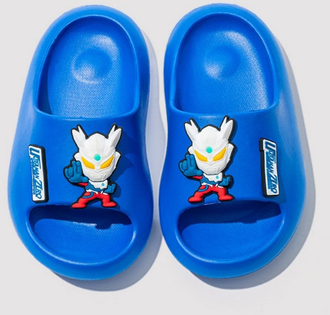 Ultraman Zero 奧特曼賽羅兒童拖鞋 防滑室內拖