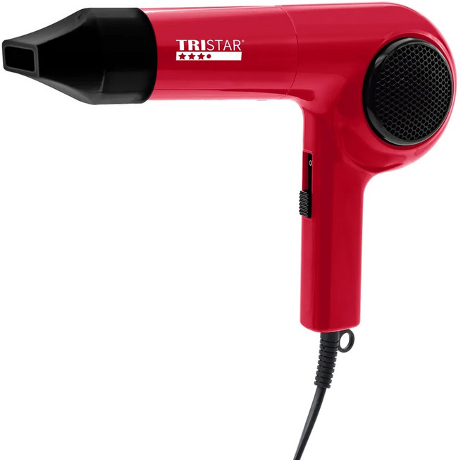 TRISTAR TS-HD562 750W 輕巧高效吹風機, 紅色