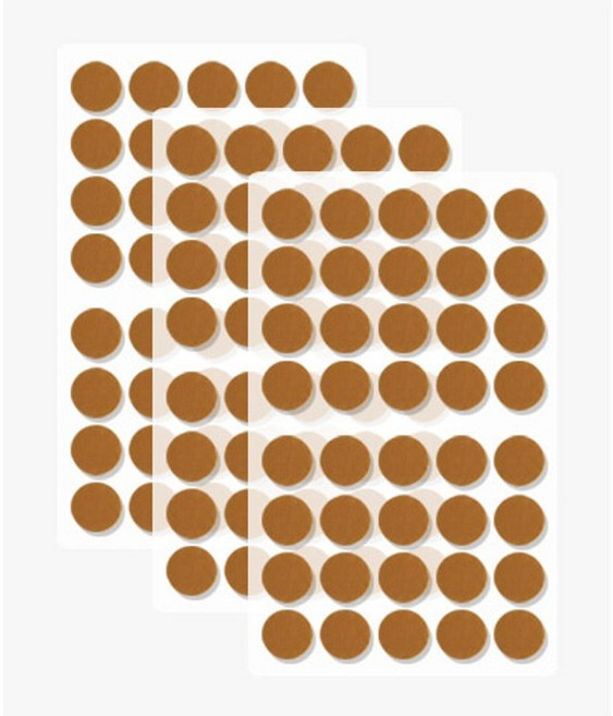 제이테크 의자다리 보호패드 소음방지 부직포 스티커, 120개