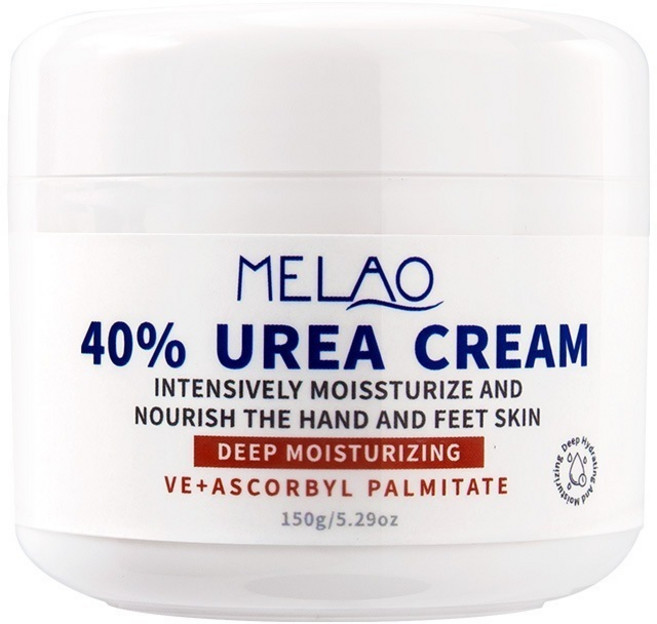 MELAO 40% 尿素霜 醫美級保濕 軟化角質 身體保養, 1個, 40%維E尿素霜150g,單瓶装
