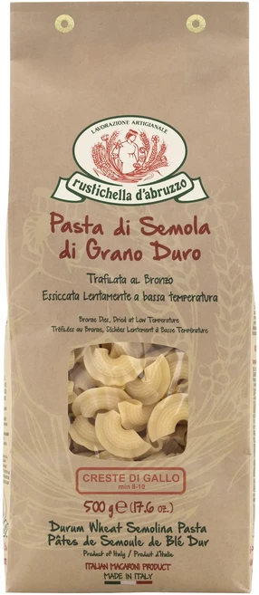 루스티켈라 크레스테 디 갈로 500g 파스타면 숏파스타, 1개