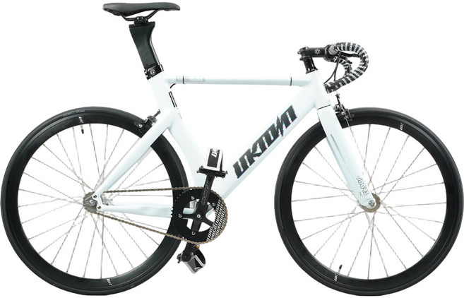 2025 언노운 LV3 프리미엄 픽시자전거, 1개, 535cm, 화이트