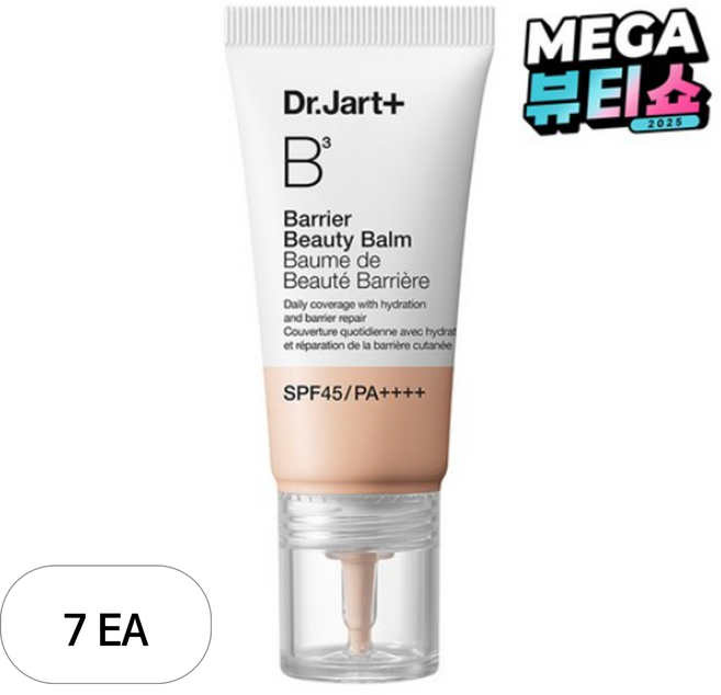 닥터자르트 더메이크업 베리어 뷰티밤 30ml SPF45 PA++++, 01 라이트, 7개