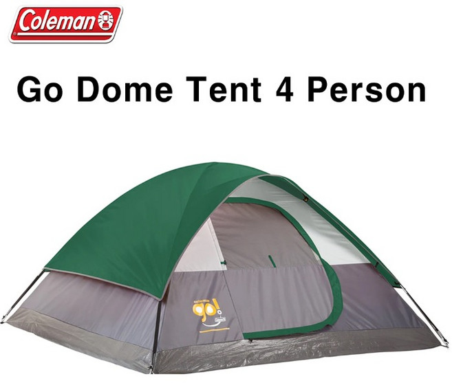콜맨 Go 돔 4인용 텐트 캠핑 등산 낚시