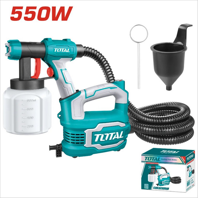 TOTAL 電動油漆噴槍 可延長款 550W, 1個