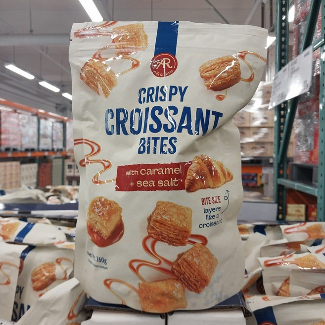 크리스피 크로와상 바이트 씨솔트 카라멜 코스트코, 1개, 260g