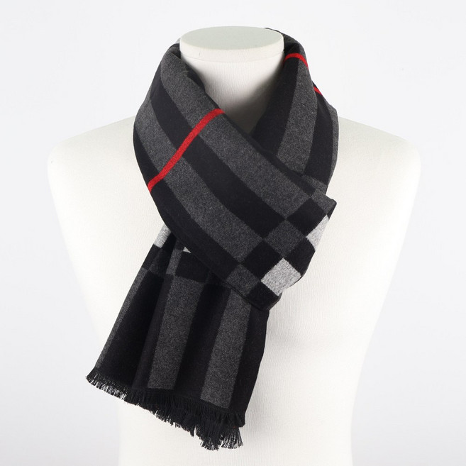 에스랑제이 노바체크 남성 여성 목도리 머플러