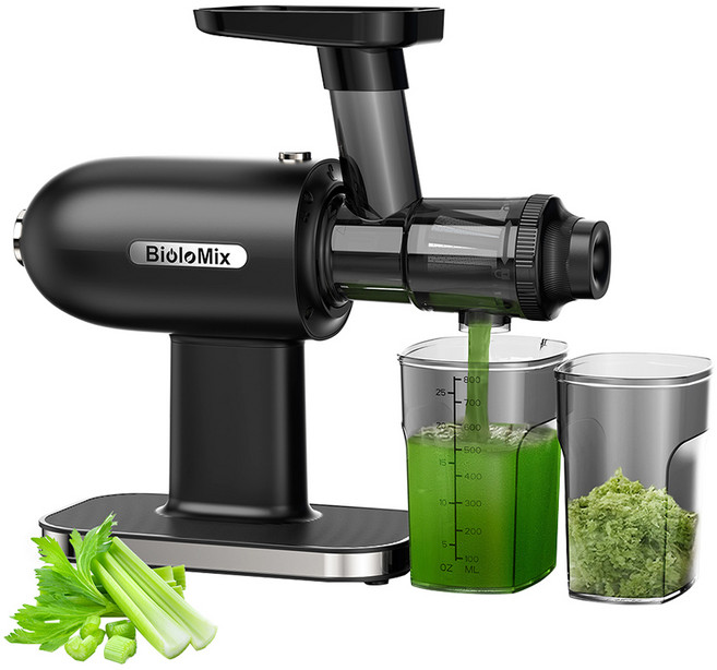BioloMix 冷壓慢磨原汁機 臥式多功能