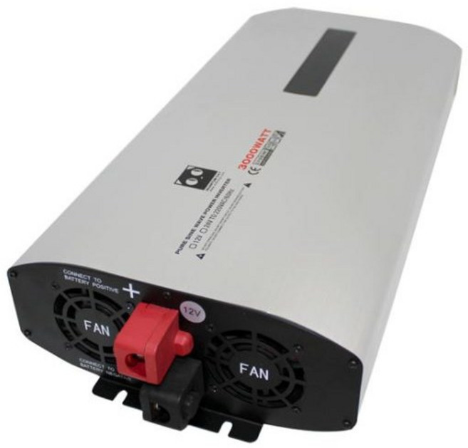 MD홍 퀀텀캣 순수정현파 차량용 인버터 2000w 3000w 캠핑 차박 노지 카라반 캠핑카 파워뱅크 가정용 전자제품 연결, 인버터 2KW, 1개