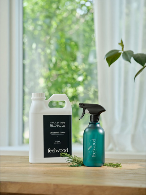 필우드 100% 편백수 2L + 500ml 본품 천연 피톤치드 편백나무 원액 집냄새 침구 침대 이불 매트리스 새차 새집증후군 가죽 곰팡이 베이크아웃, 2.5L, 1개