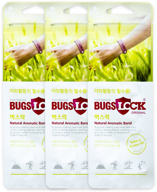 아로마오일 방향밴드 랜덤발송, 50개