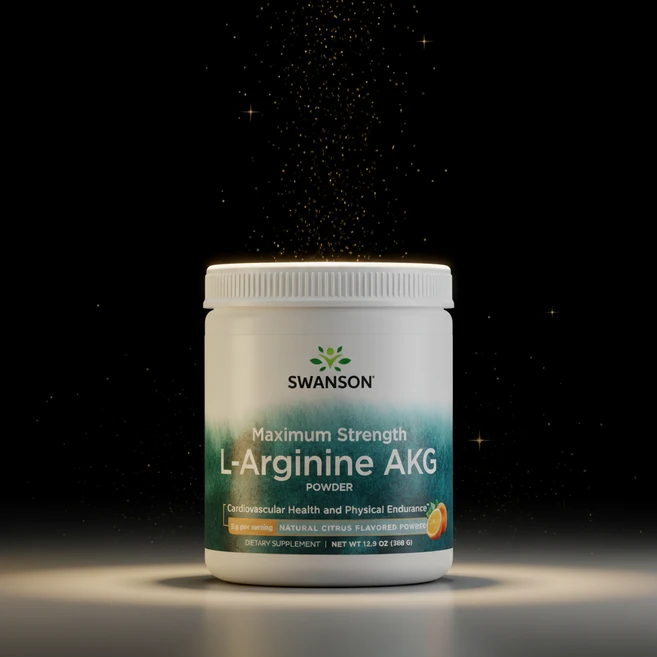 스완슨 멕시멈스트렝스 L-아르기닌 AKG 파우더 내추럴 시트러스 368g, 1개 - 쿠팡