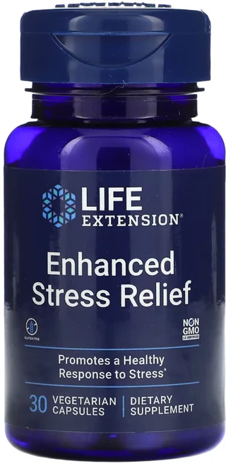 라이프익스텐션 테아닌 XR 스트레스 릴리프 베지 30정 2병, 2개 - 쿠팡