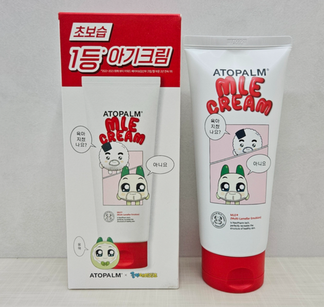[ATOPALM] 아토팜 MLE 크림 순한 피부보호막 고보습, 160ml, 2개