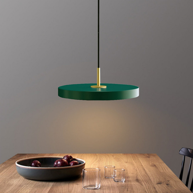 샤르망 펜던트 36W 주백색 4000K 플리커프리, 녹색