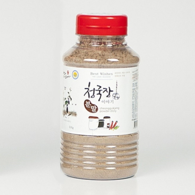 청정 땅끝 해남 명인 맛있는 쥐눈이콩 청국장 가루 환 분말 500g 국내산, 1개