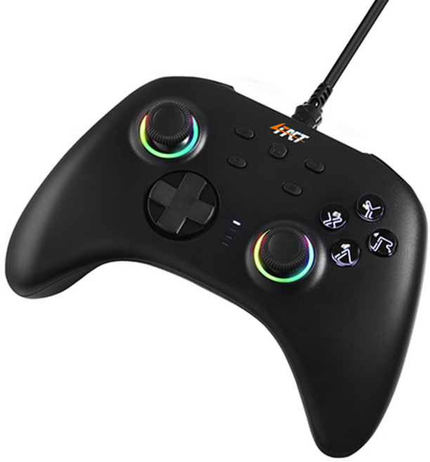 닌텐도 PC 폰 호환 게임패드 유선 컨트롤러 GC01블랙, 1개, 블랙