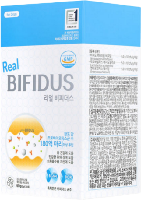 에스틴 리얼 비피더스 독 강아지 유산균 2gx30포, 1