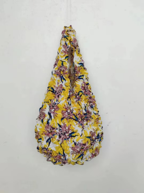 요술 주름 장바구니 주름 에코백 매직백 시장가방 러브하우스, 2개, 17