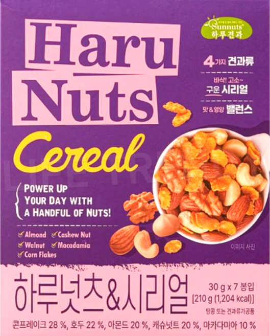 하루견과 하루넛츠 & 시리얼, 210g