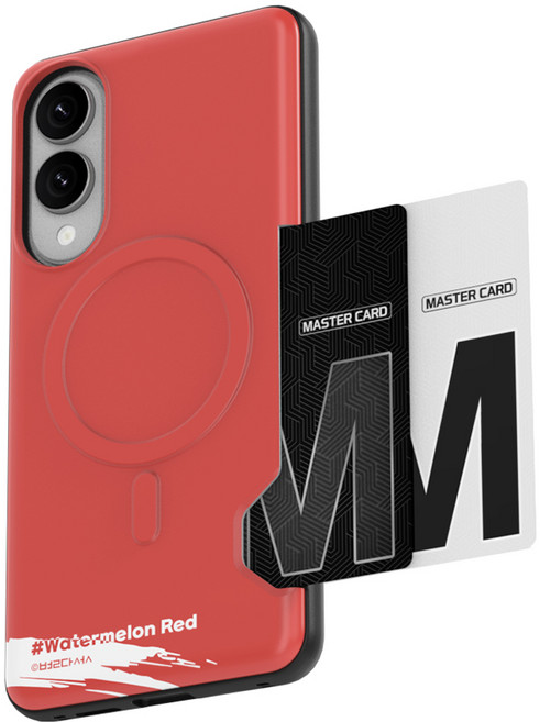 별다섯 비비드플로우 맥세이프 카드 케이스 2장 수납 슬림 범퍼