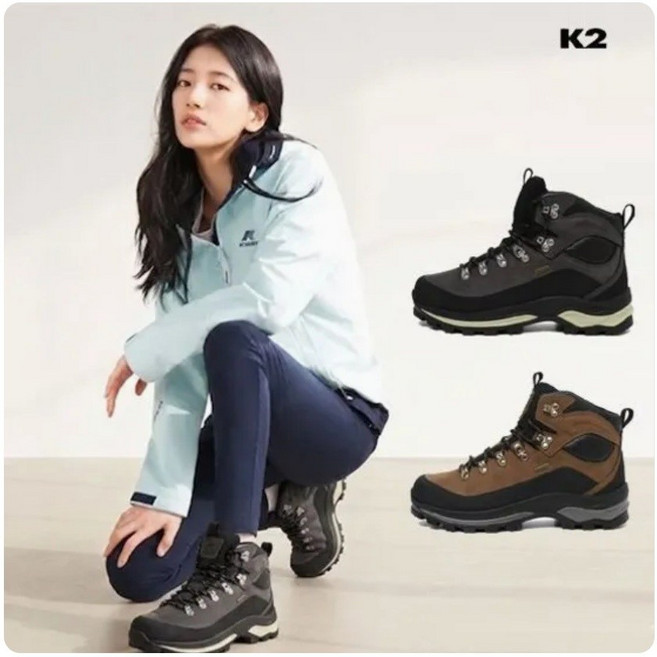 [K2] 수지 착용 공용 사계절 고어텍스 미드컷 등산화 보이저 프로 아웃도어 트레킹