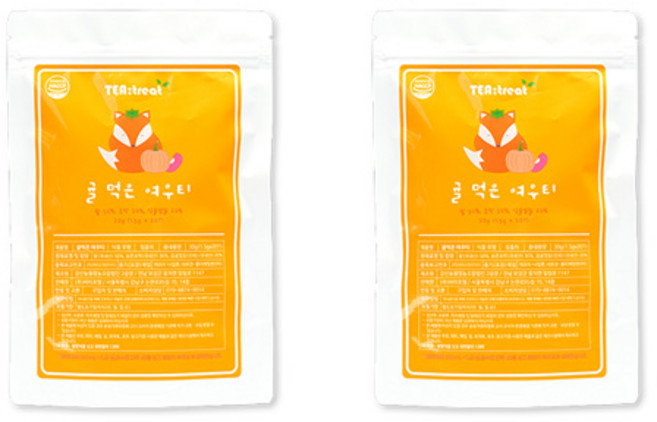 티트리트 귤피차 진피 귤먹은여우티, 1.5g, 20개입, 2개