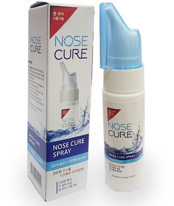 노즈큐어 휴대용 코세척기 스프레이타입 코스프레이, 1개