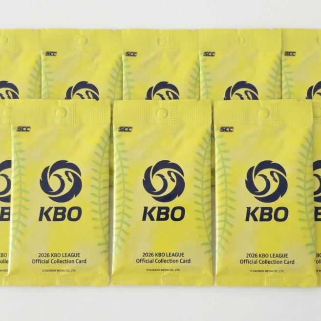 7위 - 2026 KBO 오피셜 컬렉션 카드, 10개